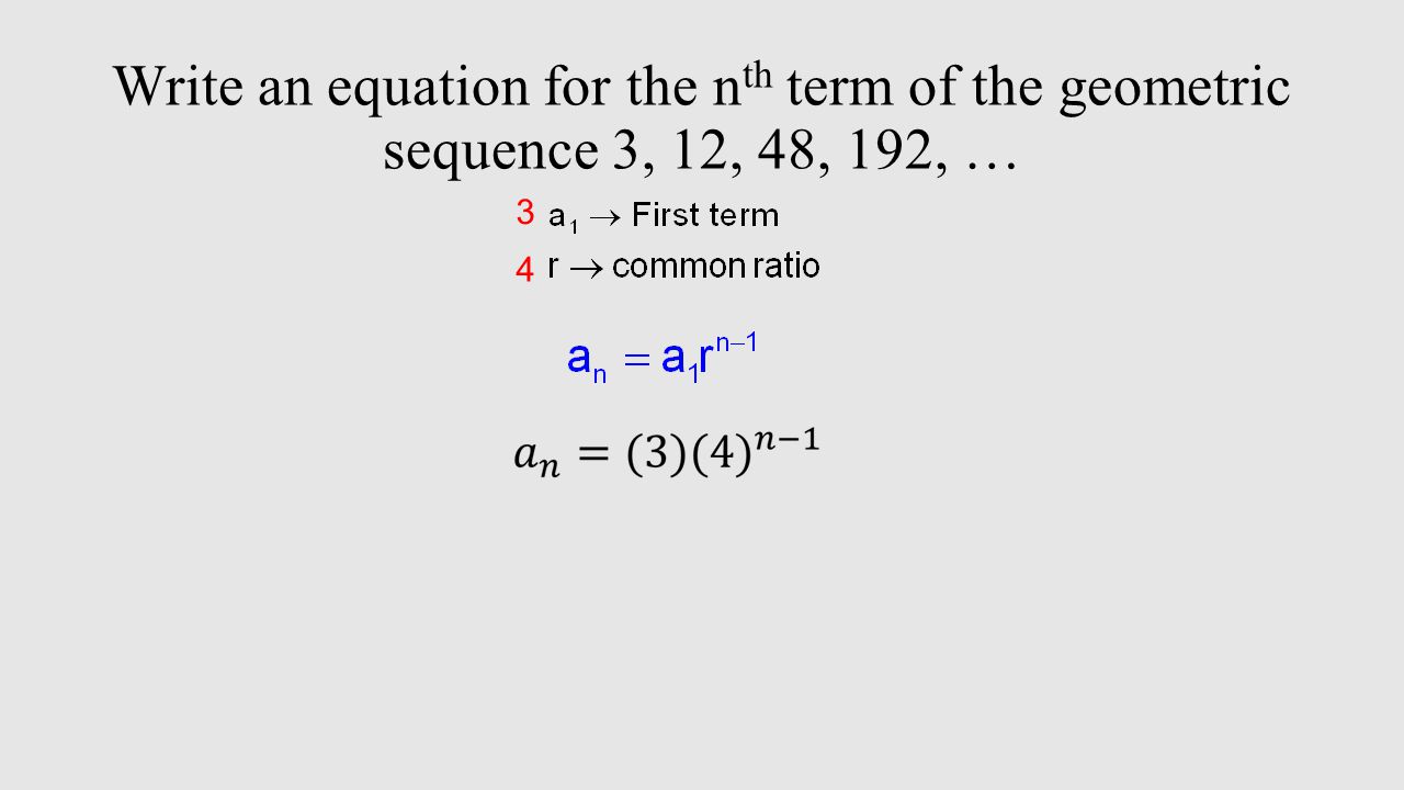 Write an expression for the nth term of the sequence calculator